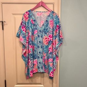 Lilly Pulitzer Skyla Caftan Coverup - Size XS